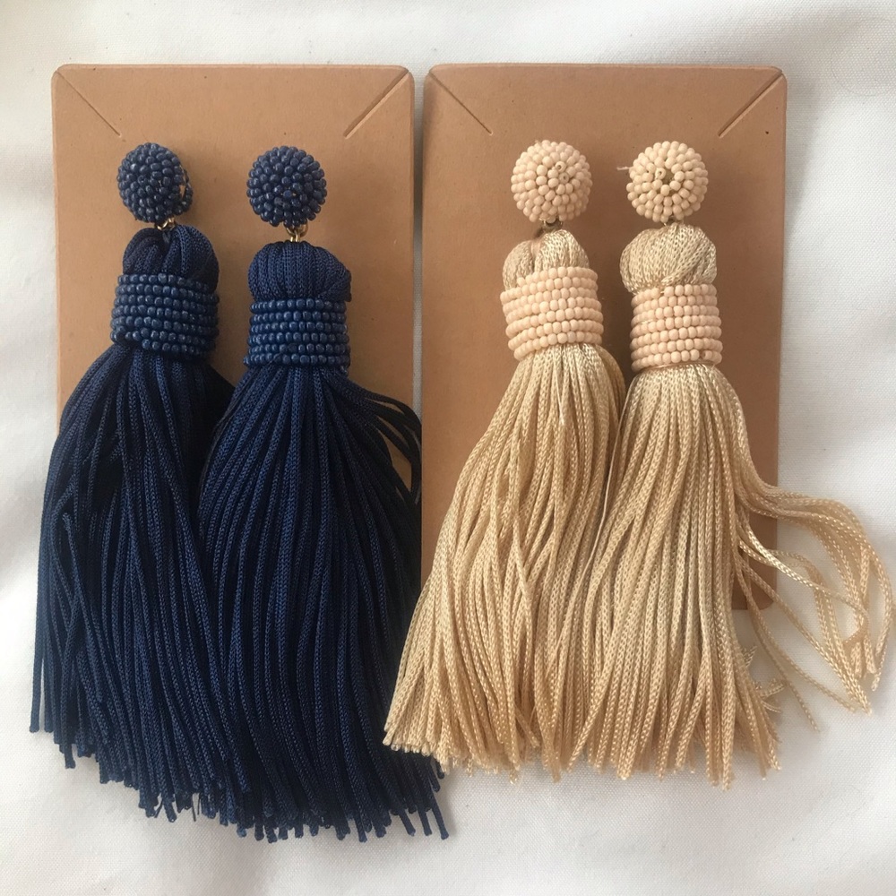 Laced By Lola Designer earrings from Puerto Rico.
